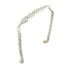 Zazzy Bandz Gold and White Zebra-Headband-Beauty and hair supply