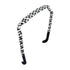 Zazzy Bandz Houndstooth-Headband-Beauty and hair supply