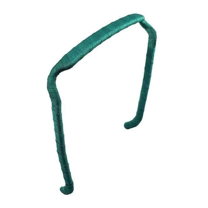 Zazzy Bandz Hunter Green Wrapped original-Headband-Beauty and hair supply