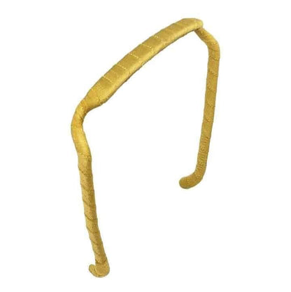 Zazzy Bandz Mustard Wrapped-Headband-Beauty and hair supply