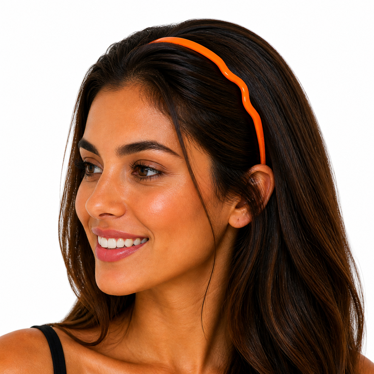 Zazzy Bandz Orange-Headband-Beauty and hair supply