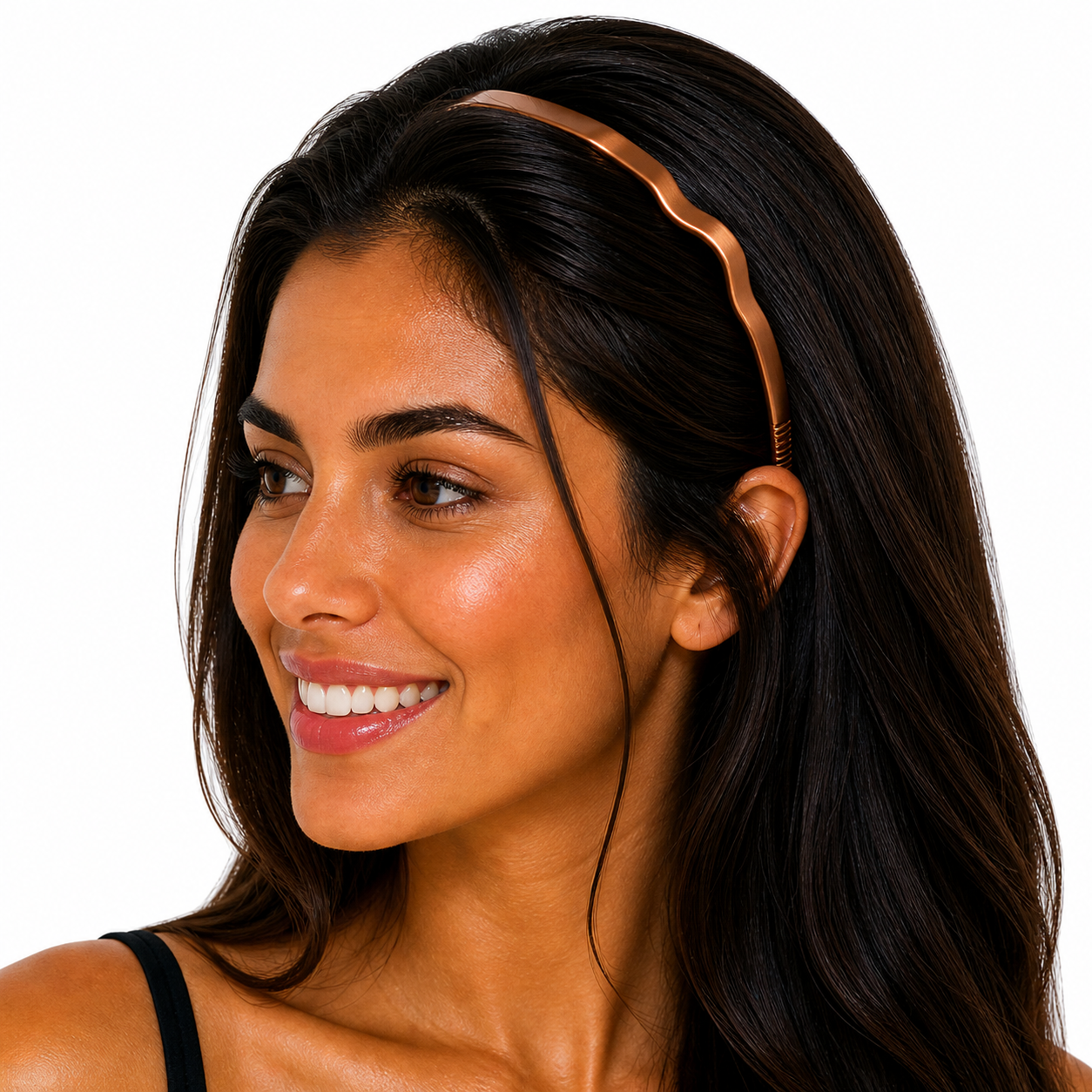 Zazzy Bandz Shiny Penny-Headband-Beauty and hair supply