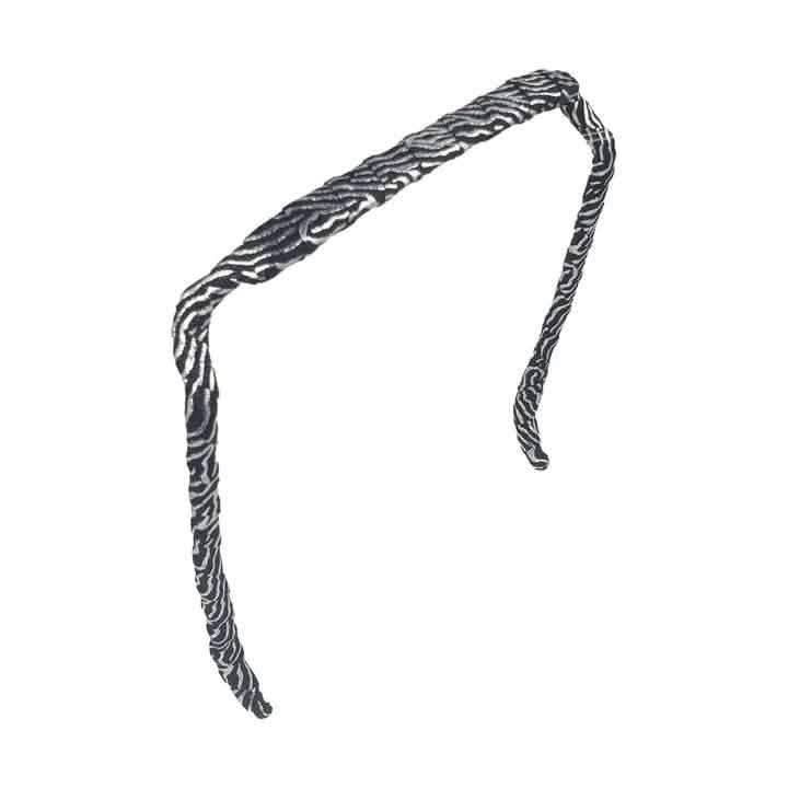 Zazzy Bandz Silver and Black Zebra-Headband-Beauty and hair supply
