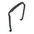 Zazzy Bandz Silver Polka Dots on Black-Headband-Beauty and hair supply