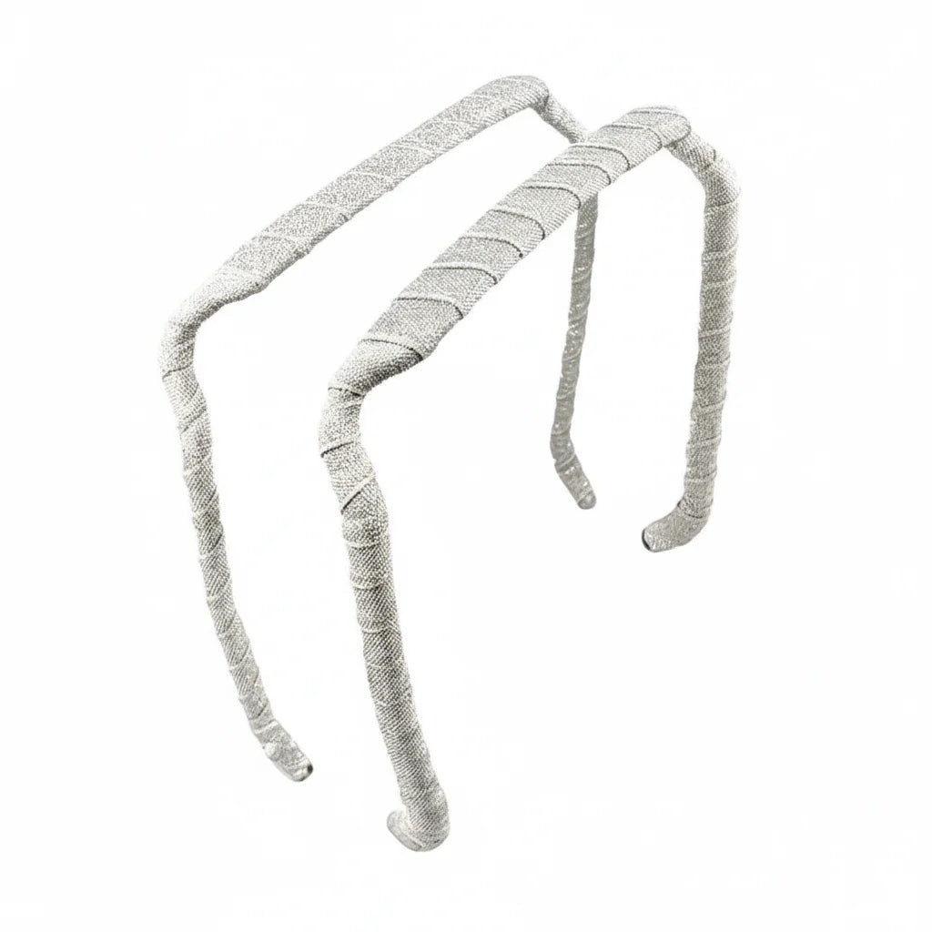 Zazzy Bandz Silver Sparkles-Headband-Beauty and hair supply