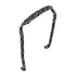 Zazzy Bandz Swirls of Silver on Black-Headband-Beauty and hair supply