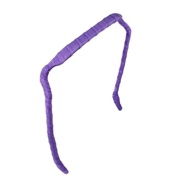 Zazzy Bandz Violet Wrapped-Headband-Beauty and hair supply