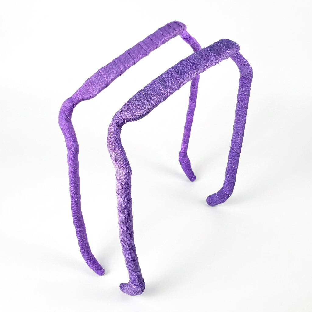 Zazzy Bandz Violet Wrapped-Headband-Beauty and hair supply