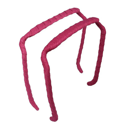 Zazzy Bandz Wine Wrapped-Headband-Beauty and hair supply