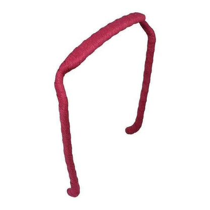 Zazzy Bandz Wine Wrapped-Headband-Beauty and hair supply