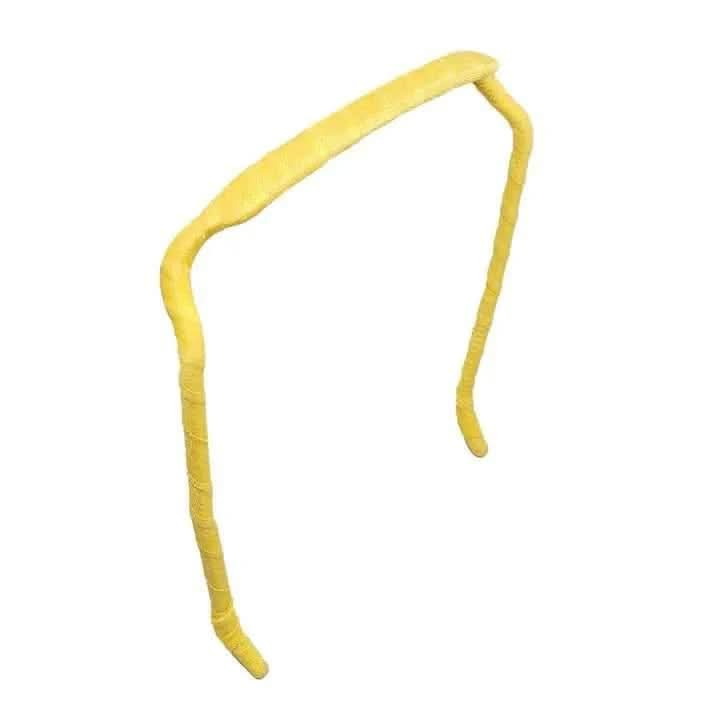 Zazzy Bandz Yellow Wrapped-Headband-Beauty and hair supply