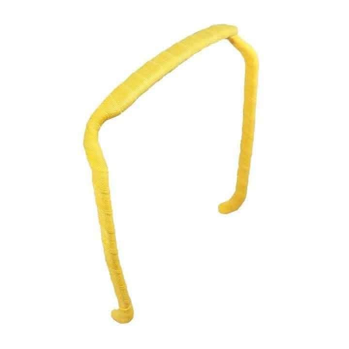 Zazzy Bandz Yellow Wrapped-Headband-Beauty and hair supply