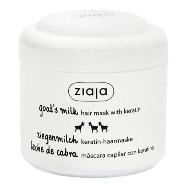 Ziaja Strengthening Hair Mask with Keratin 200ml-Keratin Treatment-Beauty and hair supply